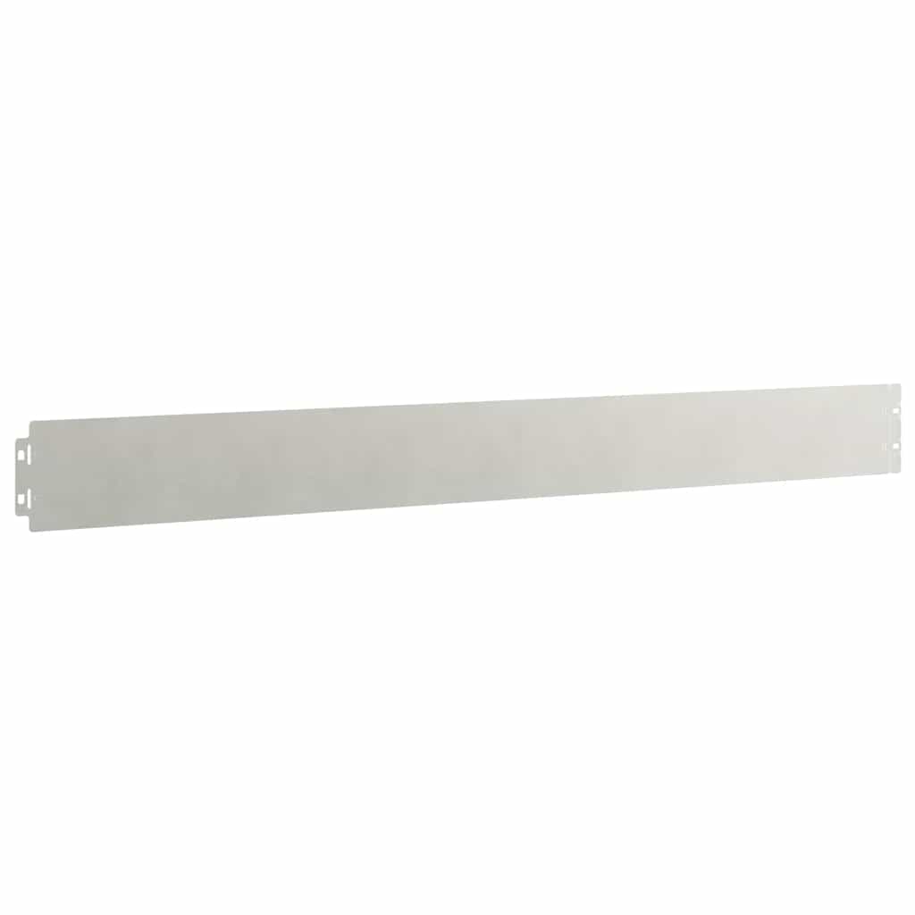 vidaXL Rasenkanten 50 Stk. 10x103 cm Edelstahl
