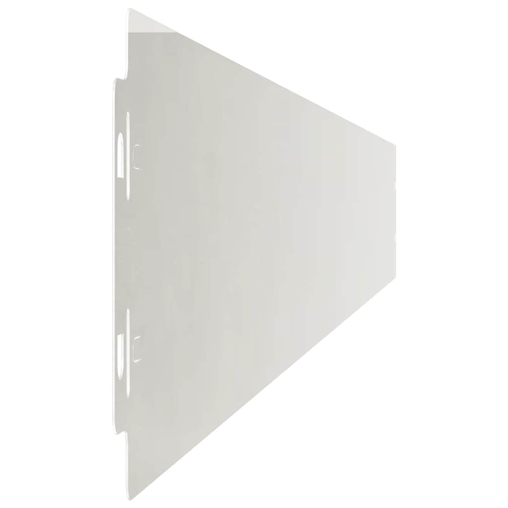 vidaXL Rasenkanten 50 Stk. 10x103 cm Edelstahl
