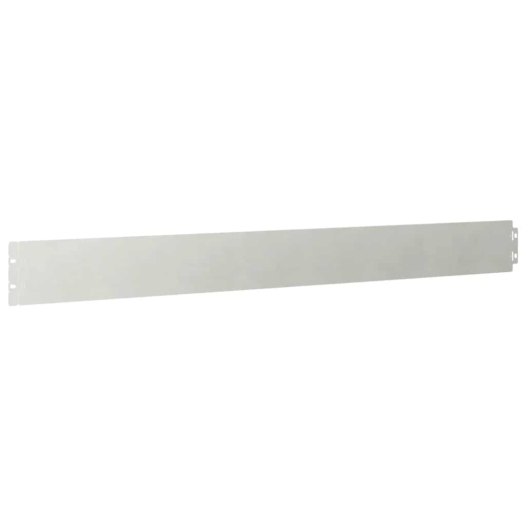 vidaXL Rasenkanten 50 Stk. 10x103 cm Edelstahl