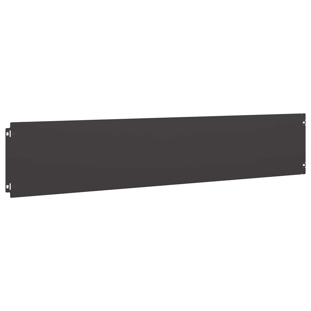vidaXL Rasenkanten 30 Stk. Schwarz 20x103 cm Kaltgewalzter Stahl