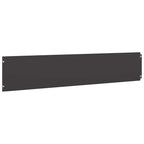 vidaXL Rasenkanten 30 Stk. Schwarz 20x103 cm Kaltgewalzter Stahl