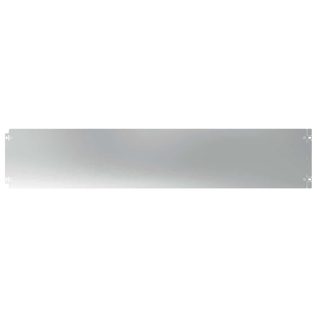 vidaXL Rasenkanten 30 Stk. 20x103 cm Verzinkter Stahl