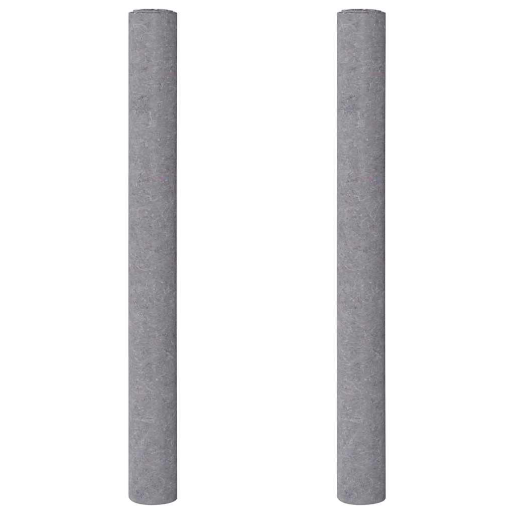 vidaXL Rutschfeste Malervliese 2 Stk. 5 m 180 g/m² Grau
