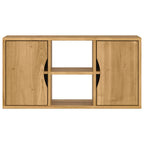 vidaXL TV-Schrank ODDA 79x24x40 cm Massivholz Kiefer