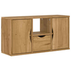 vidaXL TV-Schrank mit Schublade ODDA 79x24x40 cm Massivholz Kiefer