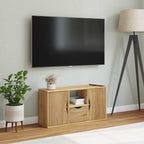 vidaXL TV-Schrank mit Schublade ODDA 79x24x40 cm Massivholz Kiefer