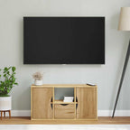 vidaXL TV-Schrank mit Schublade ODDA 79x24x40 cm Massivholz Kiefer