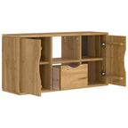 vidaXL TV-Schrank mit Schublade ODDA 79x24x40 cm Massivholz Kiefer