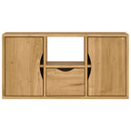 vidaXL TV-Schrank mit Schublade ODDA 79x24x40 cm Massivholz Kiefer