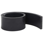 vidaXL Gummileiste für Schneepflug Schwarz 80x8x1 cm