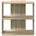 vidaXL Bücherregal 3 Böden Sonoma-Eiche 60x30x60 cm Holzwerkstoff