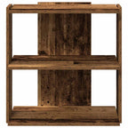 vidaXL Bücherregal 3 Böden Altholz-Optik 60x30x60 cm Holzwerkstoff