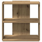 vidaXL Bücherregal 3 Böden Artisan-Eiche 60x30x60 cm Holzwerkstoff