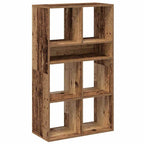 vidaXL Bücherregal Altholz-Optik 66x31x112 cm Holzwerkstoff