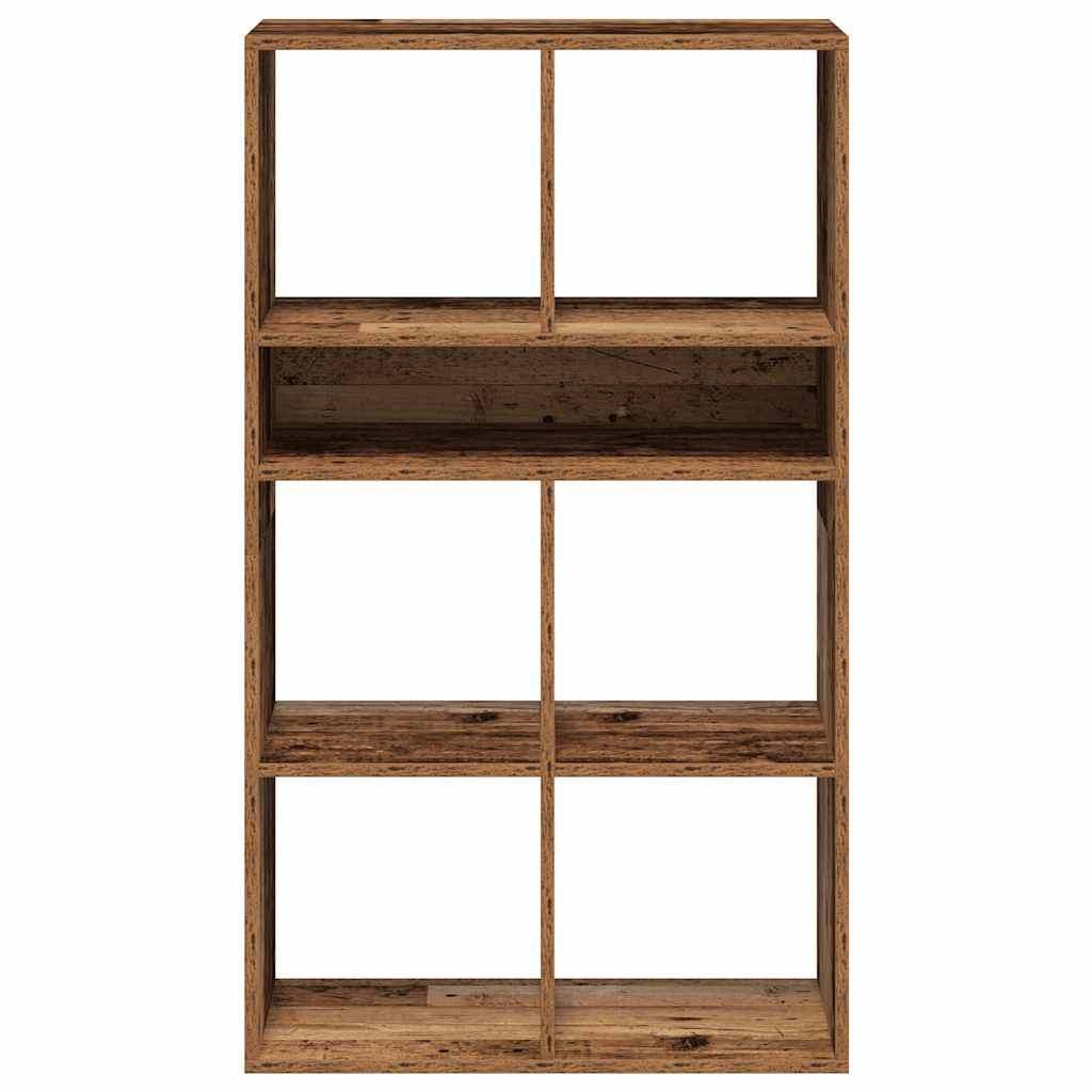vidaXL Bücherregal Altholz-Optik 66x31x112 cm Holzwerkstoff