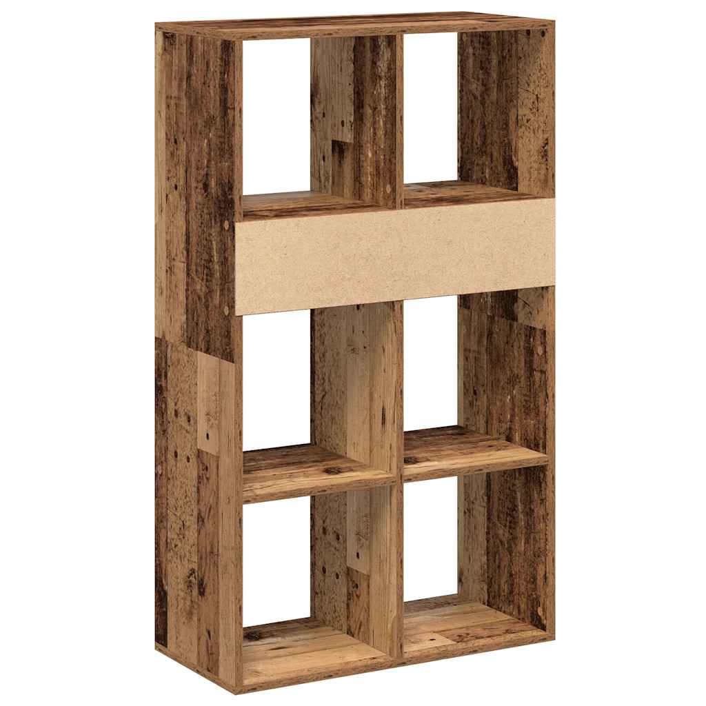 vidaXL Bücherregal Altholz-Optik 66x31x112 cm Holzwerkstoff