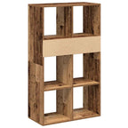 vidaXL Bücherregal Altholz-Optik 66x31x112 cm Holzwerkstoff