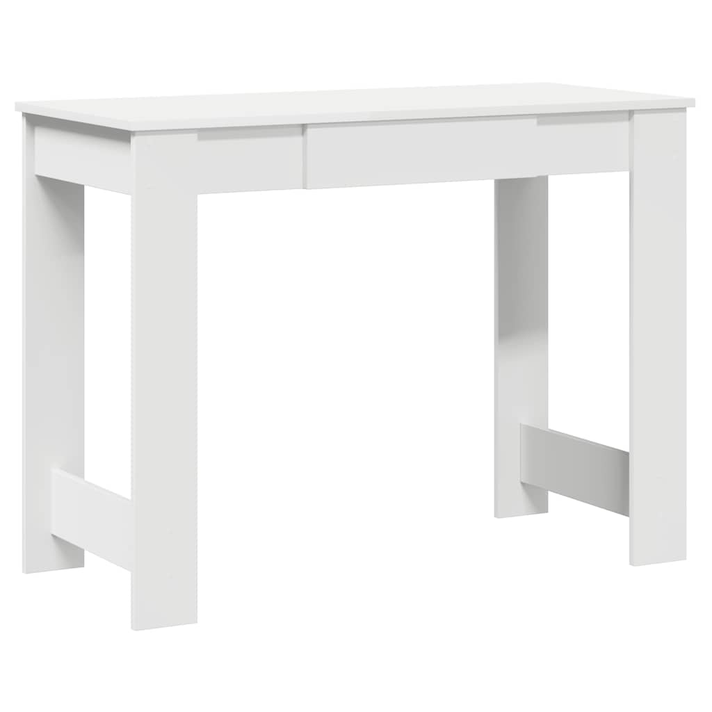 vidaXL Schreibtisch Weiß 100x45x75 cm Holzwerkstoff