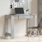 vidaXL Schreibtisch Betongrau 100x45x75 cm Holzwerkstoff