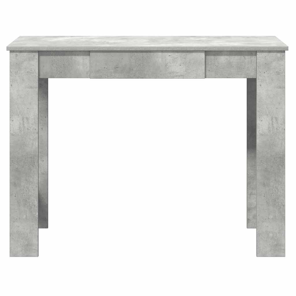 vidaXL Schreibtisch Betongrau 100x45x75 cm Holzwerkstoff