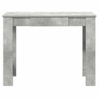 vidaXL Schreibtisch Betongrau 100x45x75 cm Holzwerkstoff
