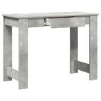 vidaXL Schreibtisch Betongrau 100x45x75 cm Holzwerkstoff