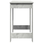 vidaXL Schreibtisch Betongrau 100x45x75 cm Holzwerkstoff