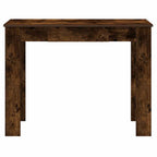 vidaXL Schreibtisch Räuchereiche 100x45x75 cm Holzwerkstoff