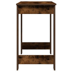 vidaXL Schreibtisch Räuchereiche 100x45x75 cm Holzwerkstoff