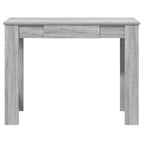 vidaXL Schreibtisch Grau Sonoma 100x45x75 cm Holzwerkstoff