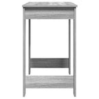 vidaXL Schreibtisch Grau Sonoma 100x45x75 cm Holzwerkstoff