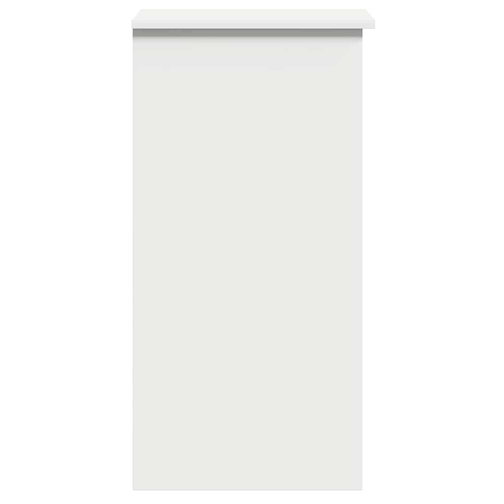 vidaXL Schreibtisch mit Regalen Weiß 84x40x78 cm Holzwerkstoff