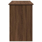 vidaXL Schreibtisch Braun Eichen-Optik 102x50x75 cm Holzwerkstoff