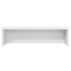 vidaXL Küchenregal Stapelbar Weiß 50x15x16 cm Holzwerkstoff