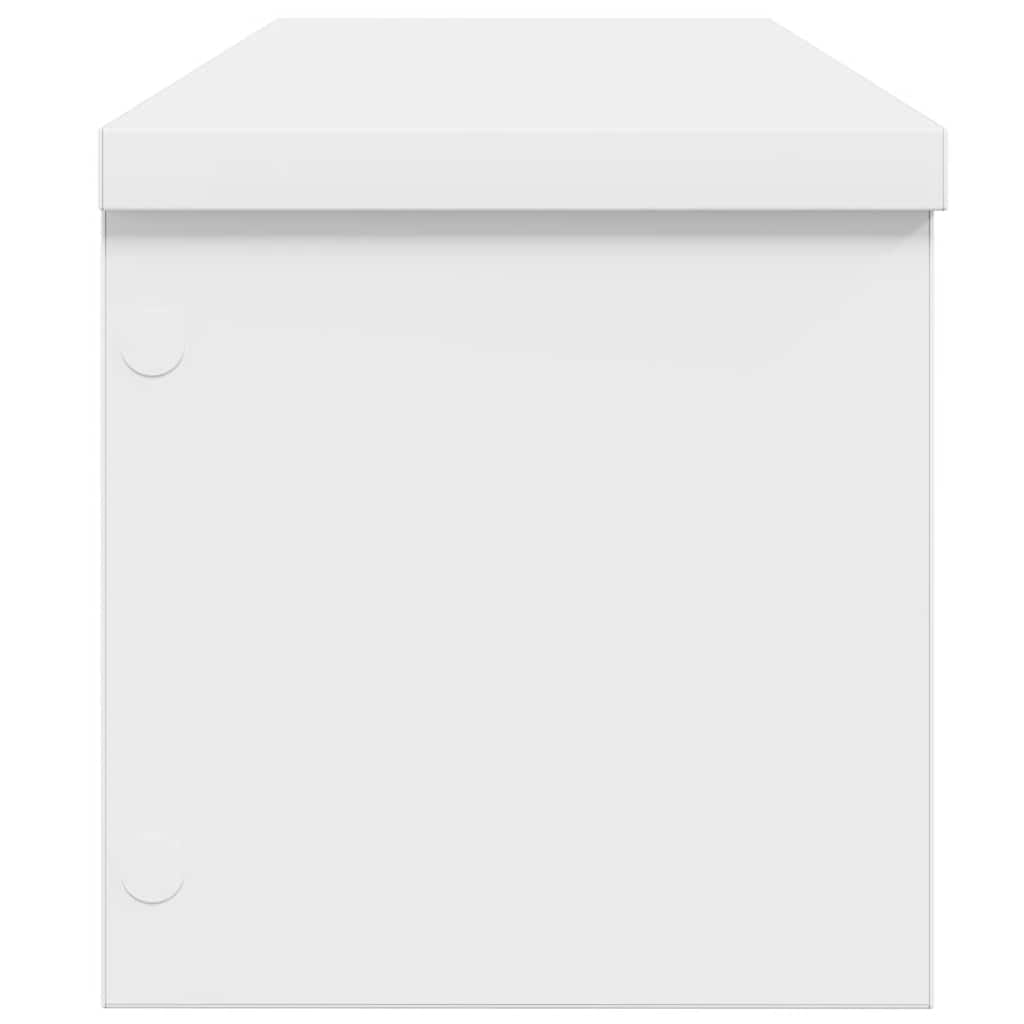 vidaXL Küchenregale Stapelbar 2 Stk. Weiß 50x15x16 cm