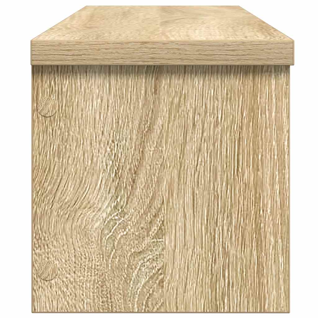 vidaXL Küchenregal Stapelbar Sonoma-Eiche 50x15x16 cm Holzwerkstoff