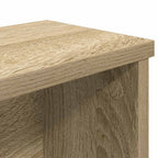 vidaXL Küchenregal Stapelbar Sonoma-Eiche 50x15x16 cm Holzwerkstoff
