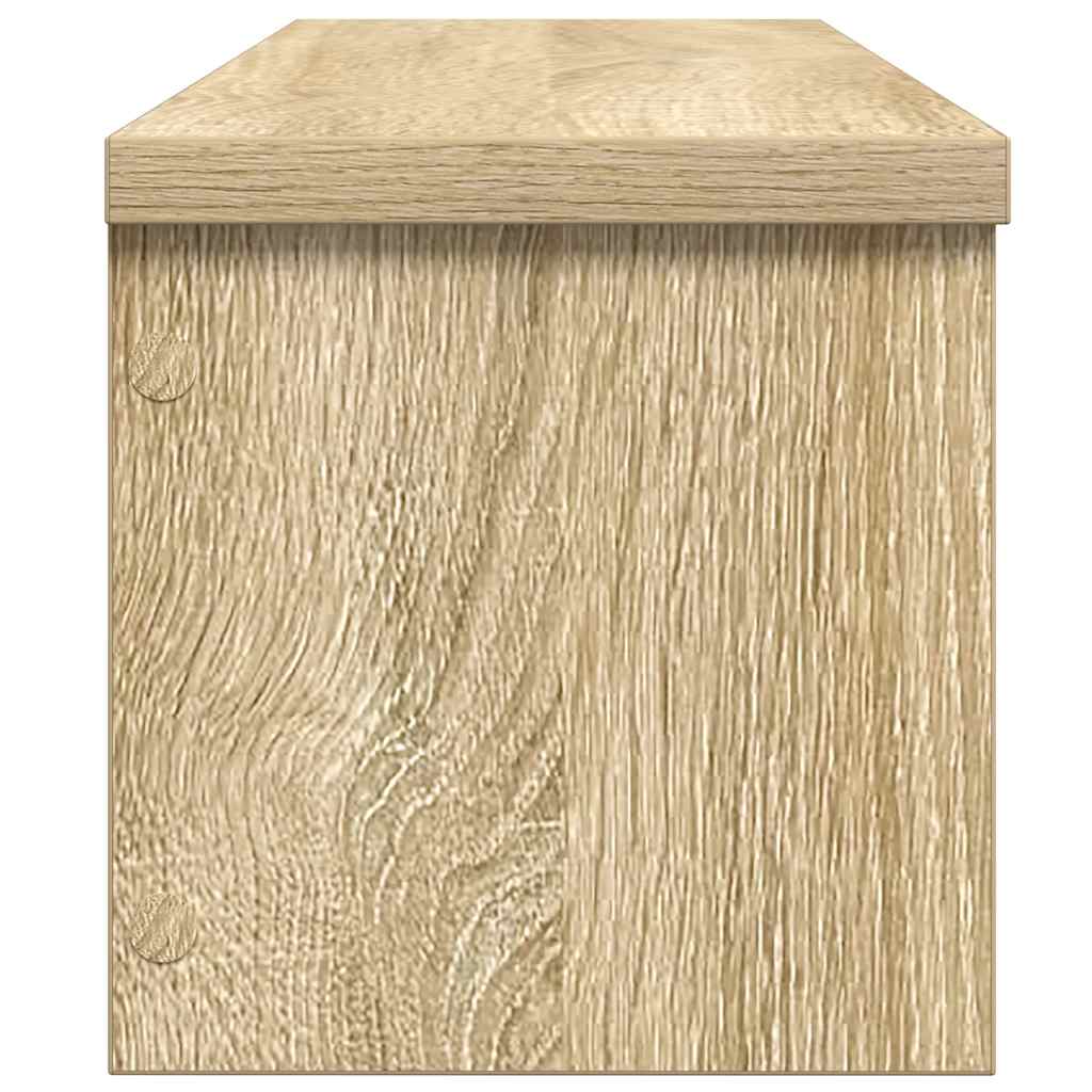vidaXL Küchenregale Stapelbar 2 Stk. Sonoma-Eiche 50x15x16 cm