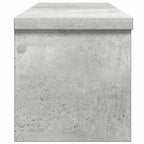 vidaXL Küchenregale Stapelbar 2 Stk. Betongrau 50x15x16 cm