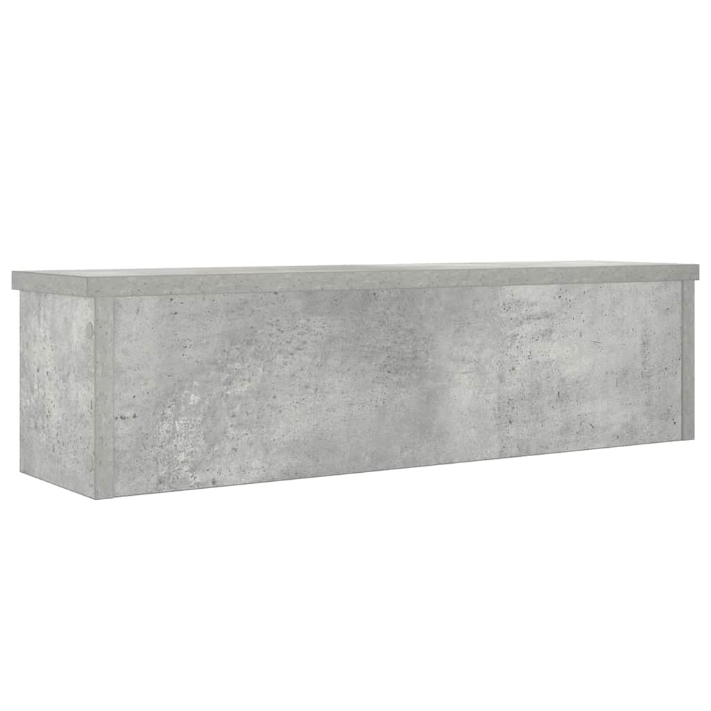 vidaXL Küchenregale Stapelbar 2 Stk. Betongrau 50x15x16 cm