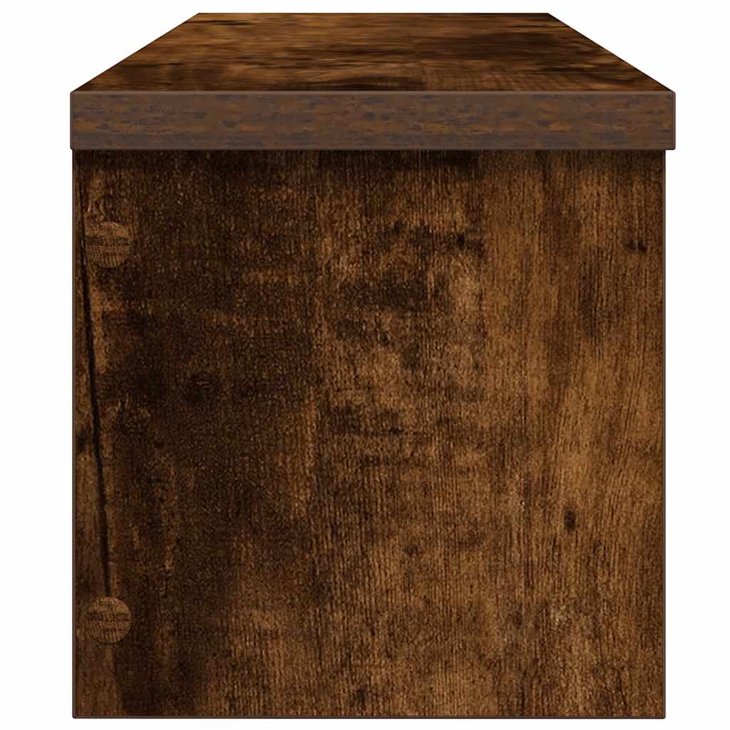 vidaXL Küchenregal Stapelbar Räuchereiche 50x15x16 cm Holzwerkstoff