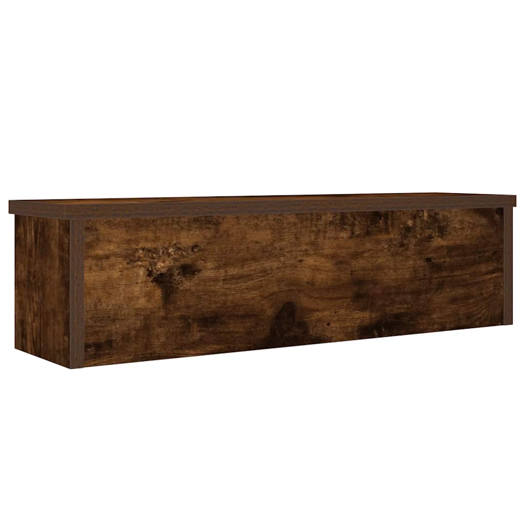 vidaXL Küchenregale Stapelbar 2 Stk. Räuchereiche 50x15x16 cm
