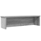 vidaXL Küchenregal Stapelbar Grau Sonoma 50x15x16 cm Holzwerkstoff
