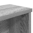 vidaXL Küchenregal Stapelbar Grau Sonoma 50x15x16 cm Holzwerkstoff