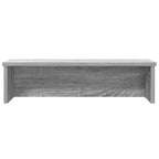 vidaXL Küchenregale Stapelbar 2 Stk. Grau Sonoma 50x15x16 cm