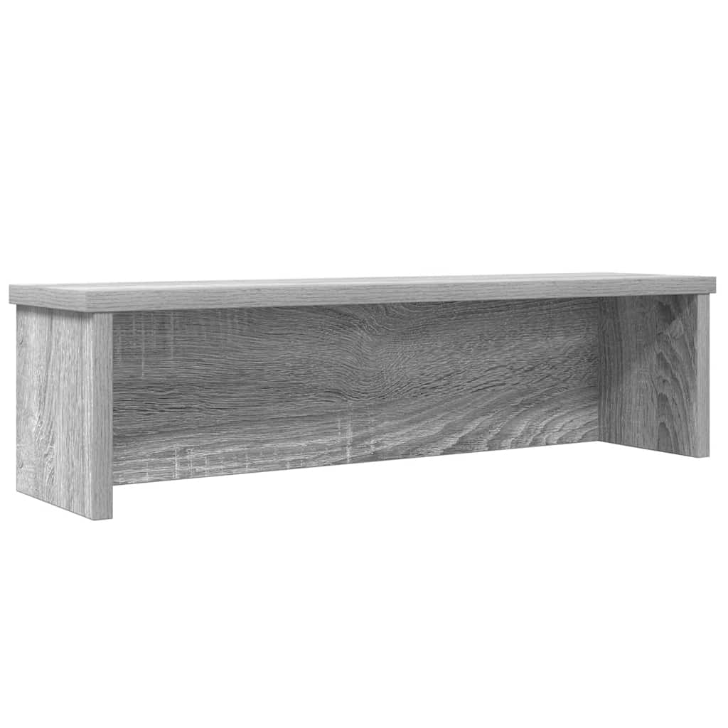 vidaXL Küchenregale Stapelbar 2 Stk. Grau Sonoma 50x15x16 cm
