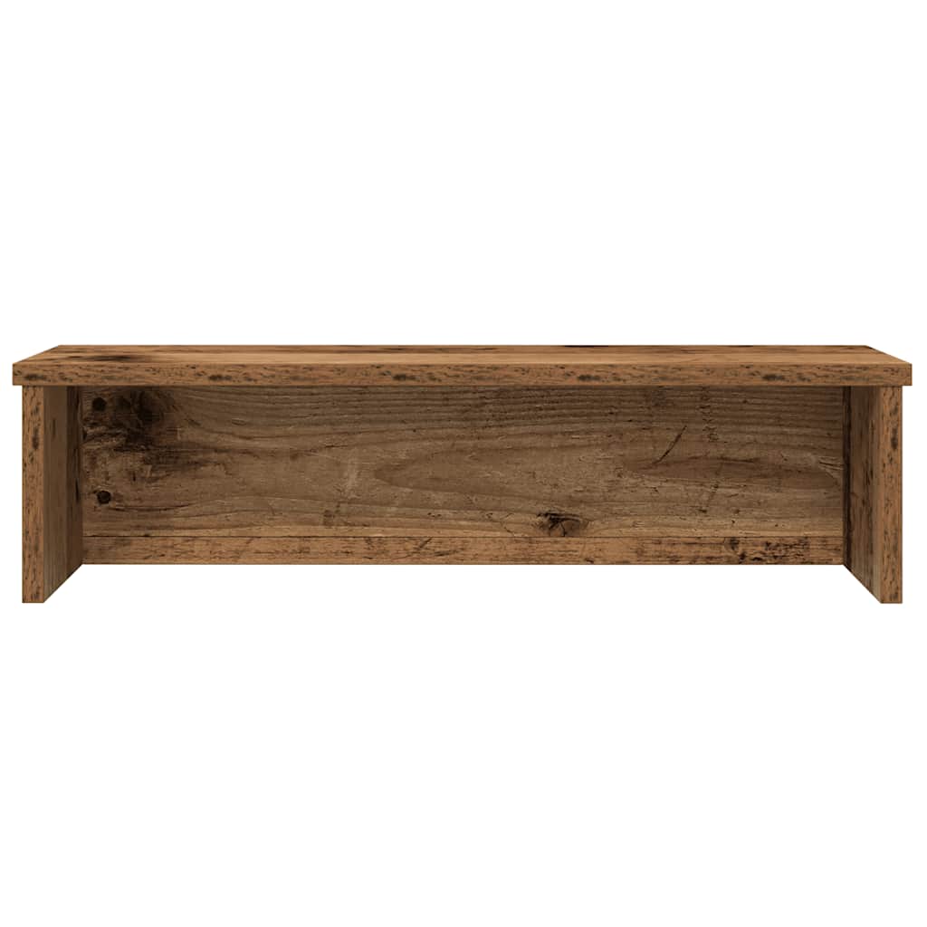 vidaXL Küchenregale Stapelbar 2 Stk. Altholz-Optik 50x15x16 cm