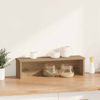 vidaXL Küchenregal Stapelbar Artisan-Eiche 50x15x16 cm Holzwerkstoff