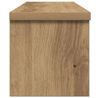 vidaXL Küchenregal Stapelbar Artisan-Eiche 50x15x16 cm Holzwerkstoff