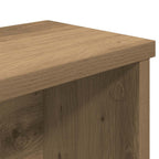 vidaXL Küchenregal Stapelbar Artisan-Eiche 50x15x16 cm Holzwerkstoff